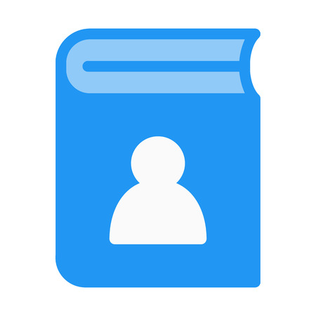 Contact Bookのイラスト素材