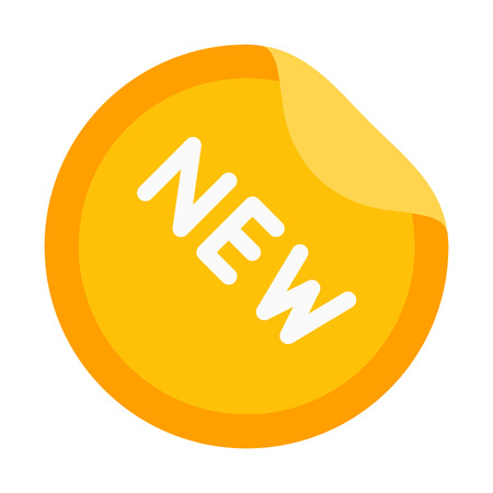 New Item Stickerのイラスト素材