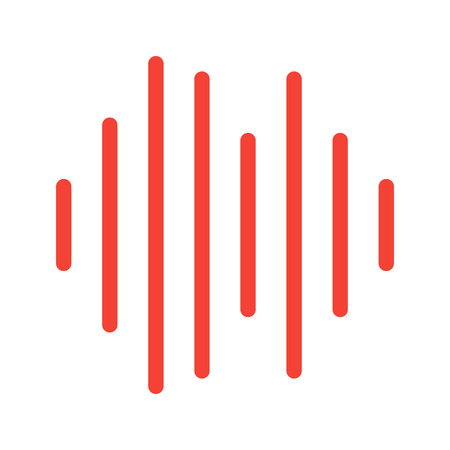 Sound wave levelsのイラスト素材