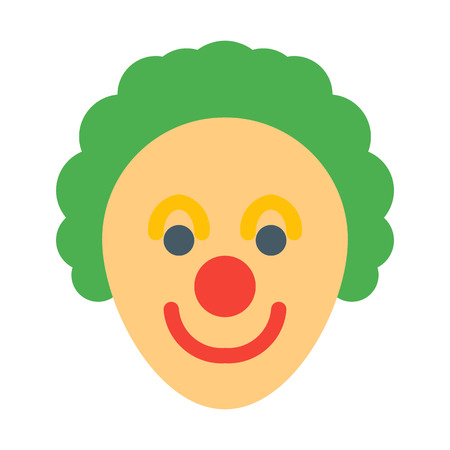 Clown Face Makeupのイラスト素材