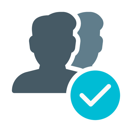 Verified Usersのイラスト素材