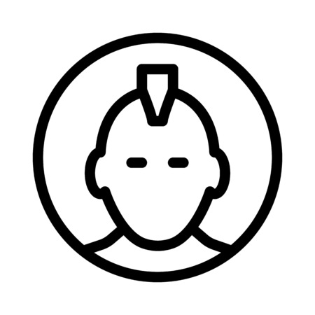 punkのイラスト素材