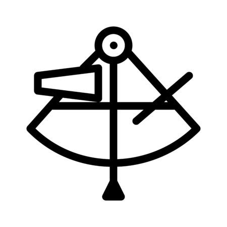 Sextant Navigation Instrumentのイラスト素材
