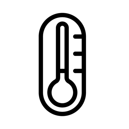 Thermometer Symbolのイラスト素材
