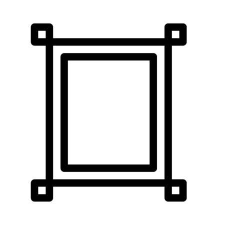 design rectangular frameのイラスト素材