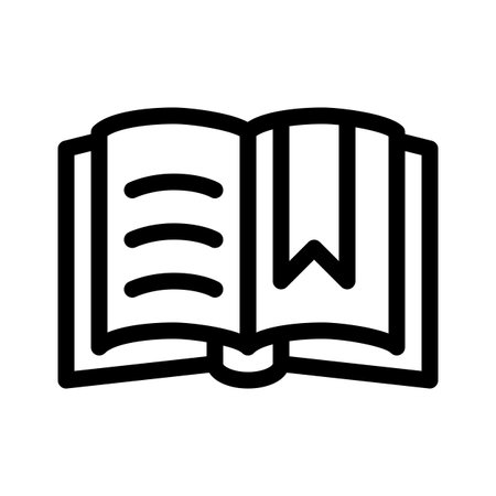 Open Bookmark Pageのイラスト素材