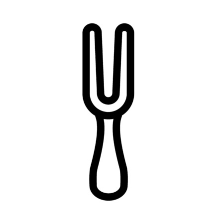 meat forkのイラスト素材