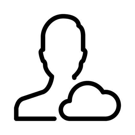 Cloud Profileのイラスト素材