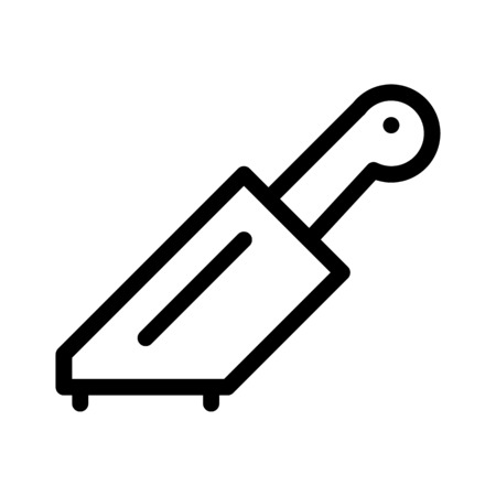 knife holderのイラスト素材