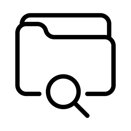 Search or Seek Folderのイラスト素材