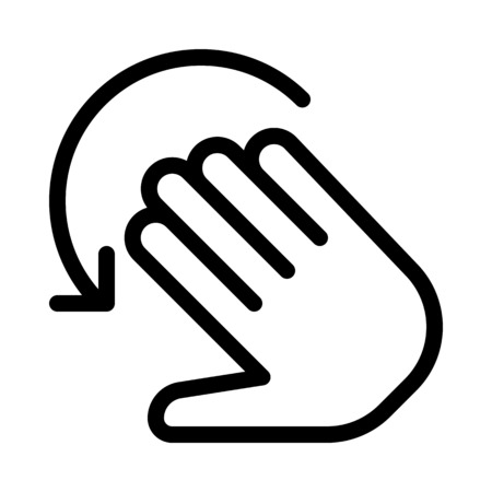 Four Fingers Rotateのイラスト素材