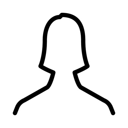 Female User Avatarのイラスト素材