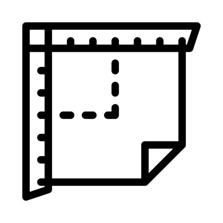 Ruler tool - Set squareのイラスト素材