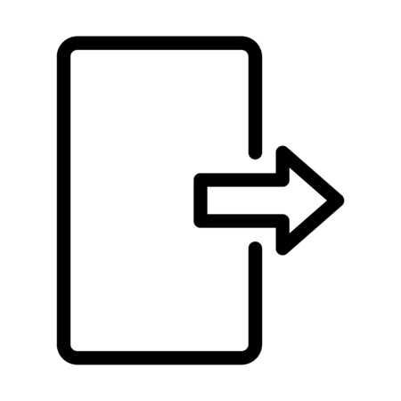 Exit Building Signのイラスト素材