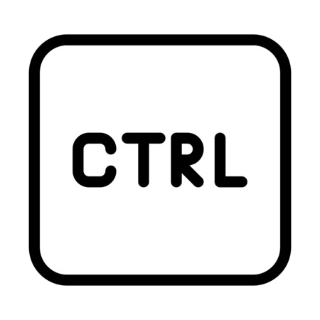 Computer Control Keyのイラスト素材