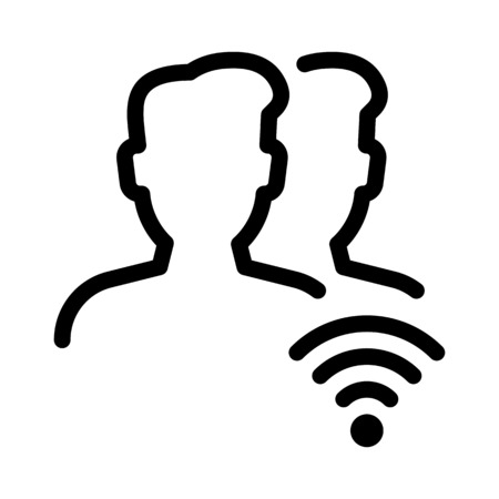 Users Wifi Strengthのイラスト素材