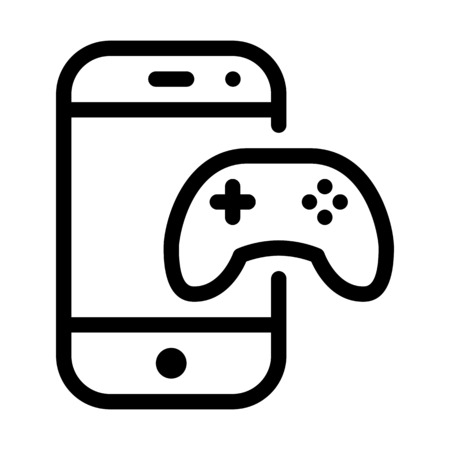 Phone Game Controllerのイラスト素材