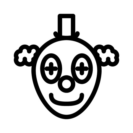 Funky Clownのイラスト素材