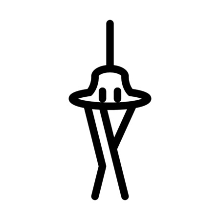 Space Needle Seattleのイラスト素材