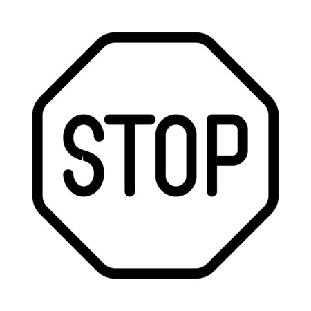 Stopのイラスト素材