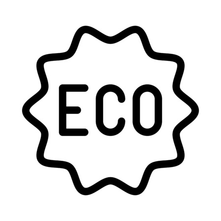 Eco Friendly Badgeのイラスト素材