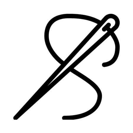 Needle with Threadのイラスト素材