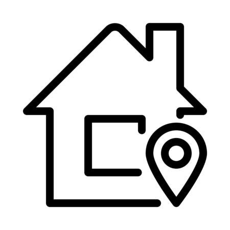 House Map Locationのイラスト素材