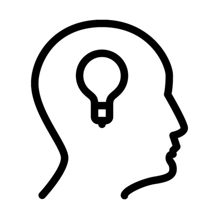 Idea Light Bulbのイラスト素材