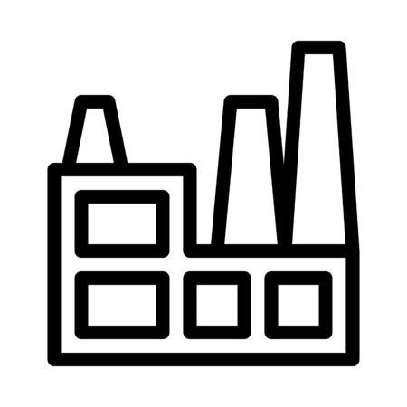 Factory or Millのイラスト素材