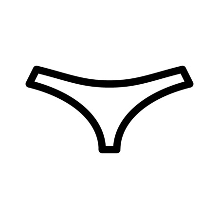 Female Underwear or Pantyのイラスト素材