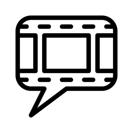 Send Video Messageのイラスト素材