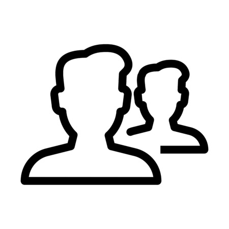 Male Online Groupのイラスト素材