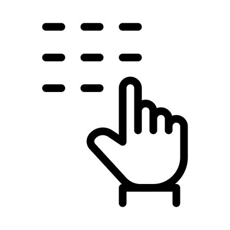 Enter Pin or Passcodeのイラスト素材