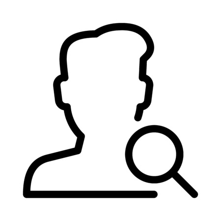 Search Userのイラスト素材