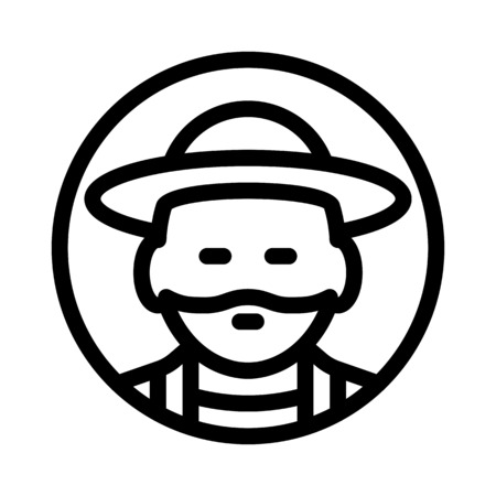 farmerのイラスト素材