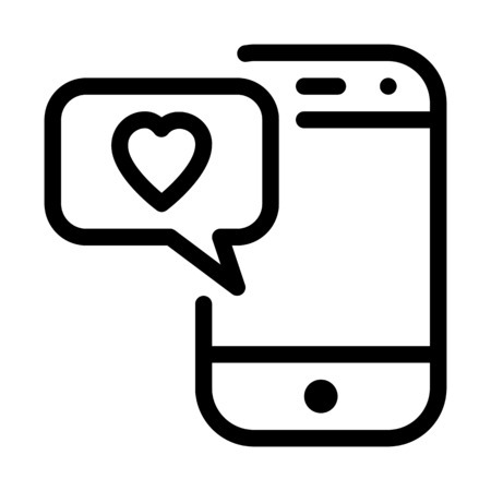 Love Message Deliveredのイラスト素材