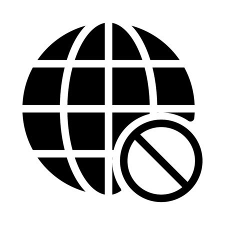 Dismiss or Disconnect Networkのイラスト素材