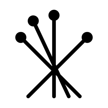 Acupuncture Needles Therapyのイラスト素材