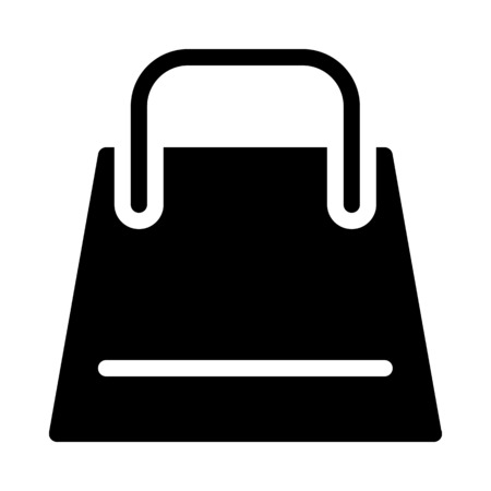 Carry shopping bagのイラスト素材