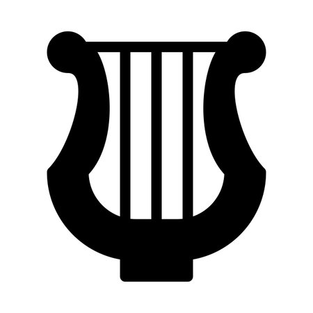 Medieval Harp Instrument