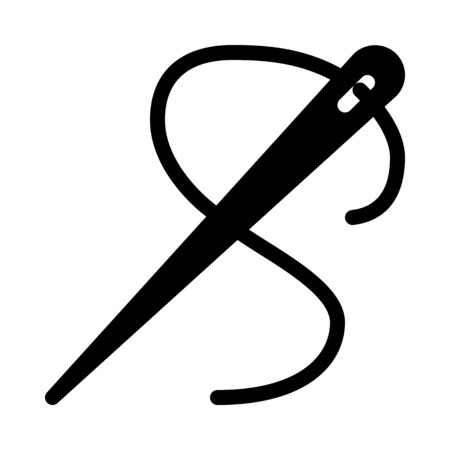 Needle with Threadのイラスト素材