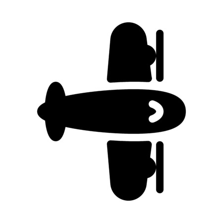 Vintage Air Planeのイラスト素材