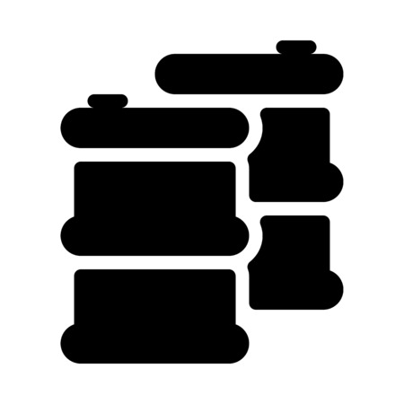 Gas Container or Drumのイラスト素材