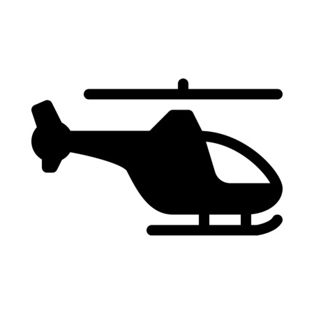 Air Transport Helicopterのイラスト素材