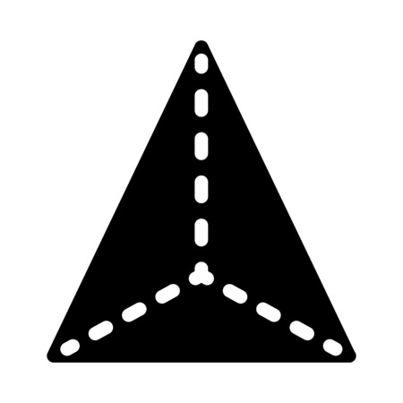 Tetrahedra Geometric Shapeのイラスト素材