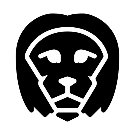 Wild Animal Lionのイラスト素材