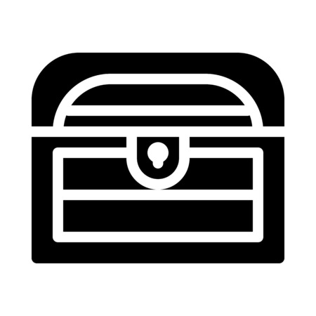 Tresure Storage Chestのイラスト素材
