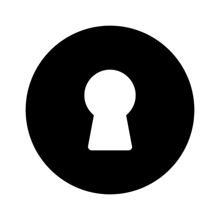 Key Hole or Sign inのイラスト素材