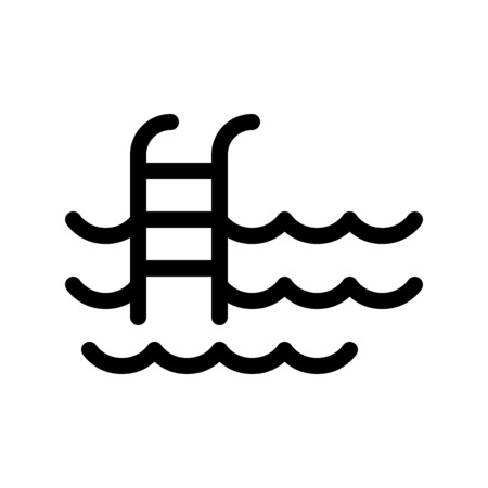 Pool With Stairsのイラスト素材