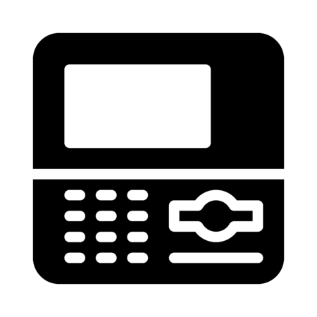 Automatic Teller Machineのイラスト素材